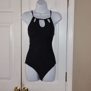 Women's One Piece Swimsuit Halter Tummy Control Multiway Swimwear Bathing Suit